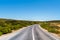 Winding road across the Innes National Park, SA