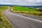 Winding road through Adelaide Hills farms