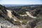 Winding road to Hollywood sign