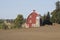 Winding rural highway in Palouse Country in southeastern Washington State