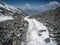 Winding Trail Across Thorong La Pass in Nepal