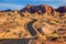 Winding Valley of Fire Road