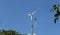 Windmill against blue sky at Bannerghatta Biological Park