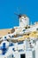 Windmill and apartments in Oia, Santorini, Greece