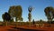 Windmill in the Australian outback