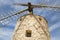 Windmill in Belmonte, province of Cuenca, Castilla La Mancha, Spain