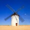 Windmill and blue sky. Campo de Criptana, Castile La Mancha, Spain