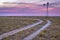 Windmill in Colorado prairie