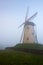 Windmill in Damme, Belgium.