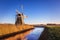 Windmill de Meervogel at winter afternoon