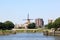 Windmill in Delfshaven seen from Nieuwe Maas, Holland