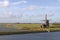 Windmill on Dutch island Texel