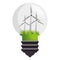 Windmill energy isolated icon