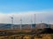 A Windmill Farm on a Mountain