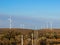 A Windmill Farm on a Mountain