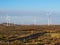 A Windmill Farm on a Mountain