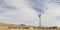 Windmill in field, Pershing County, Nevada