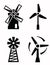 Windmill icons