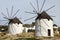 Windmill Ios Cyclades island Greece