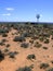 Windmill in the Karoo Desert