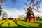 Windmill at Kastellet fortress in Copenhagen, Denmark