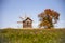 Windmill on Kizhi Island. Autumn