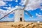 Windmill at knoll Consuegra Castilla La Mancha