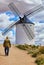 Windmill at knoll Consuegra Castilla La Mancha