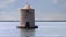 The windmill on the lagoon of orbetello