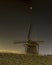 Windmill lunar eclipse the Netherlands