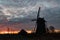 Windmill morning sky, De Rietveldse Molen, Hazerswoude Dorp