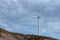 Windmill in the mountain in Almeria