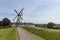 Windmill with museum near Sønderborg at Dybbøl