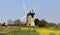 Windmill in a n English rural landscape