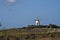 Windmill next to the Jardin du Cactus in Lanzarote