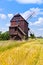 Windmill, Open-air museum of folk architecture, Rymice village near Holesov, Zlin region, Eastern Moravia, Czech republic