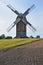 Windmill in open-air museum in Olsztynek (Poland)