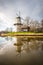 A windmill outside the city of Middelburg in the Netherlands.