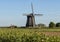 Windmill photographed from outside the Schermerhorn Museum Mill, Stompetoren, Netherlands