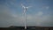 Windmill power turbines generating clean renewable energy Wind power technology