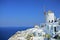 Windmill on Santorini island