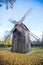 Windmill in skansen in Torun, Poland