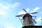 Windmill with sky background at Chocolate Ville Bangkok Thailand