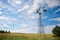 Windmill in the Sunny Meadow