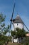 Windmill typical in island of Noirmoutier Vendee France
