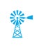 Windmill, wind power vector