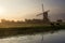 Windmill the Wingerdse Molen near Bleskensgraaf