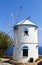 Windmill at Zakynthos island in Greece
