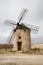 Windmills at Belmonte, Cuenca, Spain