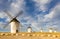 windmills, Campo de Criptana, Castile-La Mancha, Spain